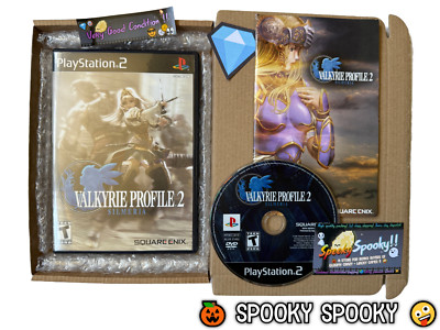 Valkyrie Profile 2 Silmeria PS2 - NTSC-U/C USA sehr guter Zustand CIB mit Natural Disc