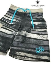 Nike Boys 6.0 Swim Trunks Size 24 Gray Light Weight Bathing Kids Youth Child