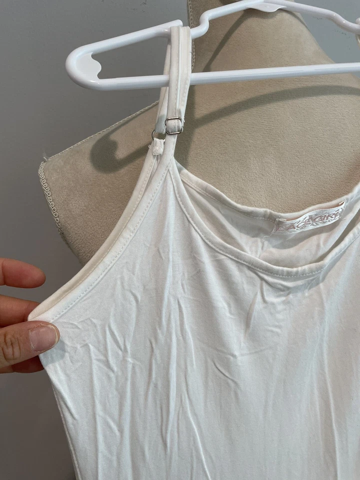 by Lace Girl Girls Adjustable Strap Tulle Drop Waist Dress Ivory Girls Size M - Image 3 of 4