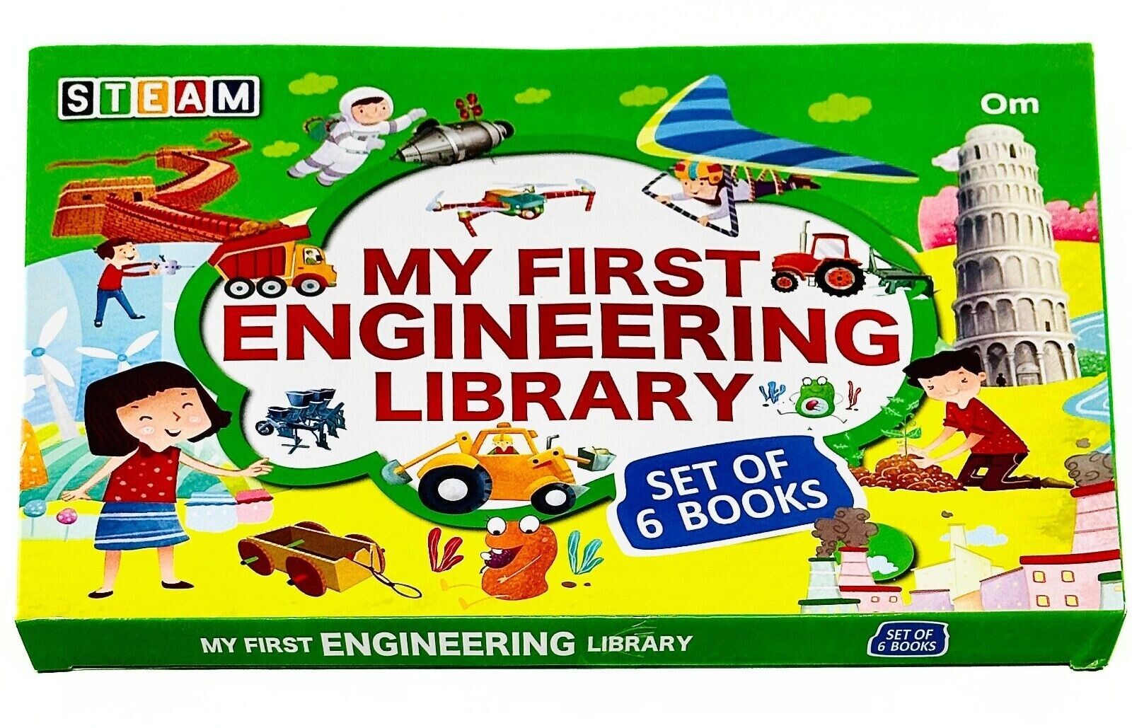 My First Engineering Collection of 6 Books Set by Shweta Sinha Let's Build