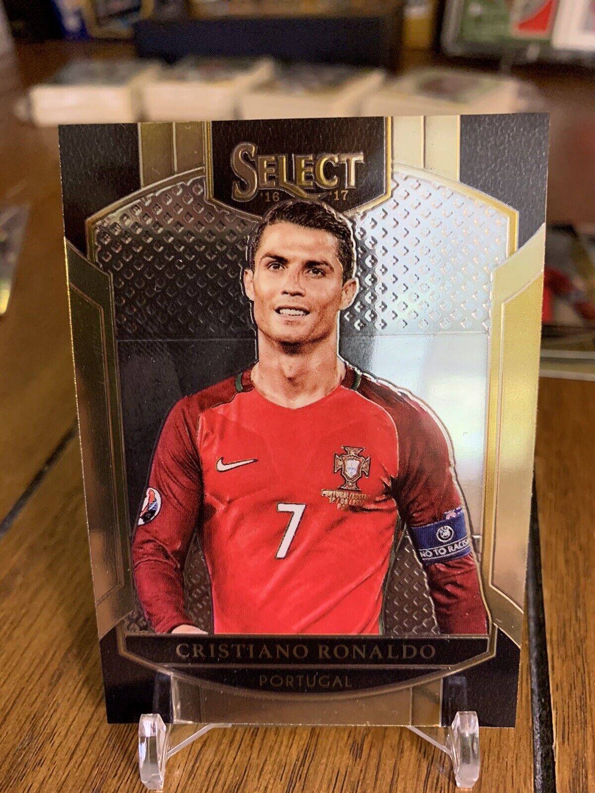 2016-17 Panini Select Soccer Cristiano Ronaldo Base #1 Portugal | eBay