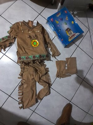 VESTITO COSTUME Maschera di CARNEVALE baby 5942 - INDIANO TAGLI 5 VENEZIANO  | eBay