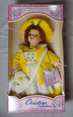 Christina Collection 2003 New Limited Edition Fine Porcelain Doll Hand Painted