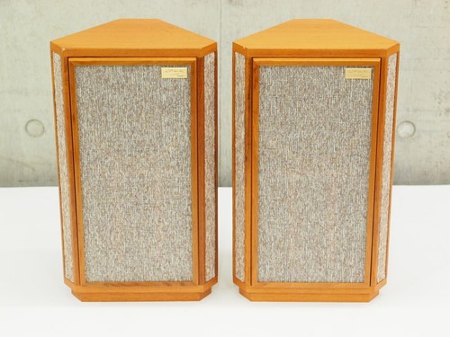 TANNOY Autograph-Mini Bookshelf Speakers Pair Real Wood Finish USED From JPN - Picture 2 of 24