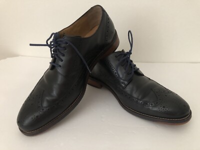 Florsheim Salerno Wingtip Oxford Mens Dress Shoes Size 10 3E Black