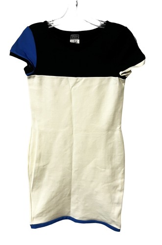 Versus Versace, Abito Gianni Versace VERSUS vintage anni 90 autentico cappuccio manica colorblock 30/44