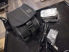 Canon DC220 Mini DVD Camcorder With 1 Battery, Charger, And Case