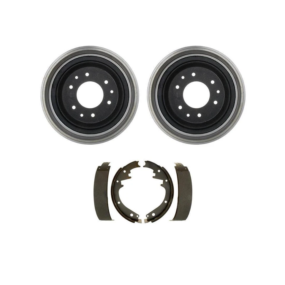 Kit trasero tambores de freno y zapatas de freno para camioneta Chevrolet K10 1960-1964 Foto 2 de 4