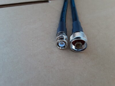 US MADE RG-214/U MIL-C-17 N Male to BNC Male Coax Cable CB, HAM,SCANNER lot