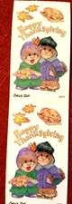 SUZY'S ZOO "HAPPY THANKSGIVING (WITH PIE)" STICKER MODULE #9777
