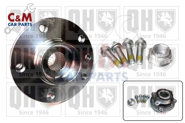 Front Wheel Bearing Kit for JEEP RENEGADE from 2014 to 2022 - QH