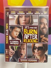 Burn After Reading DVD *Disc and cover art in archival sleeve NO CASE