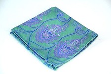 Lord R Colton Masterworks Pocket Square - Trindade Seafoam - 75 New