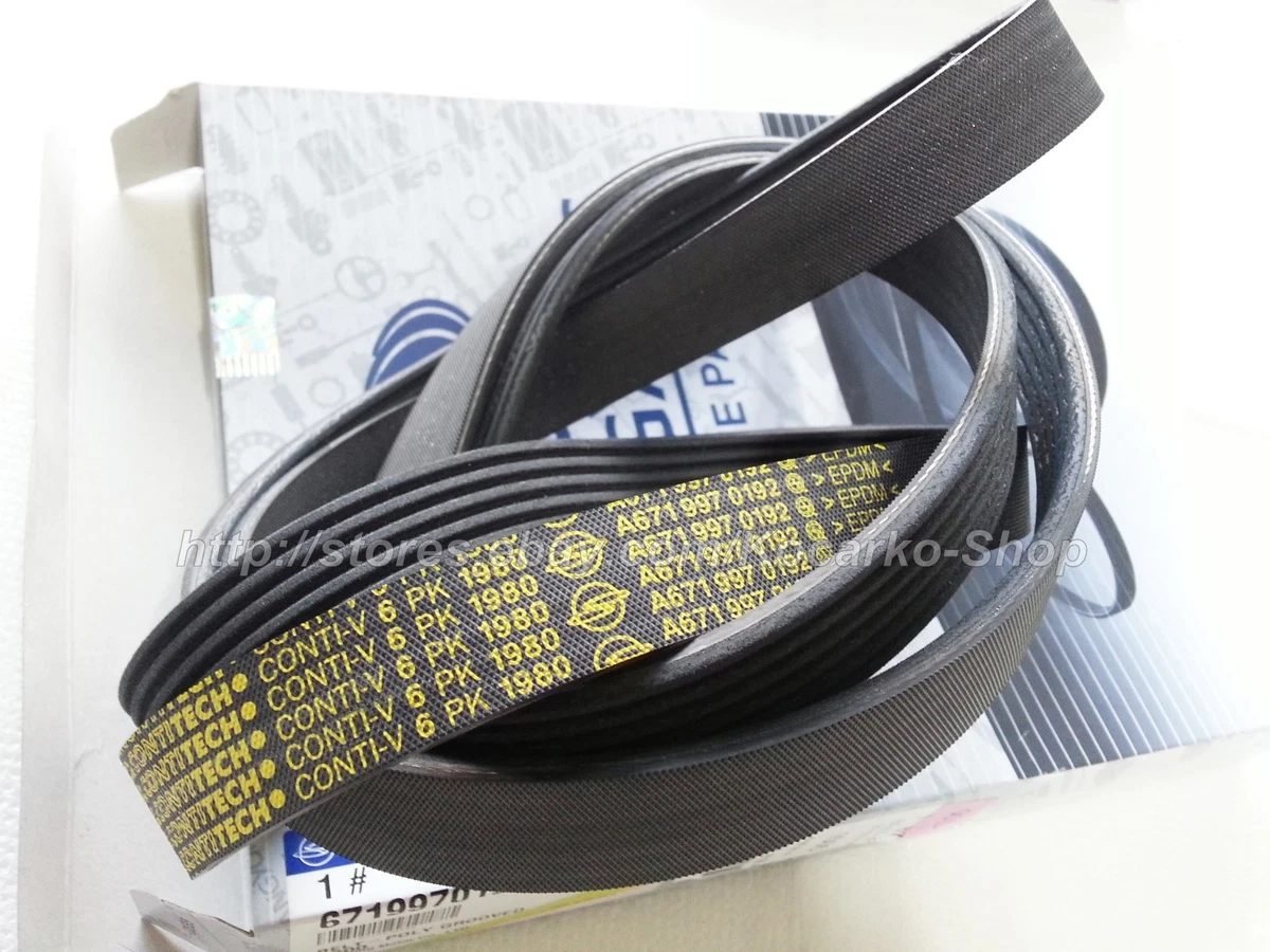 OEM 6PK 1980 Grooved Poly Belt Ssangyong Korando Sports D20R 2012+  