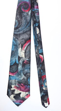 Vintage Abstract Tie Necktie Johnny Carson Polyester Made in the USA New w/ Tags