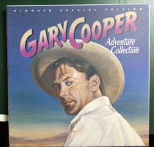 GARY COOPER ADVENTURE COLLECTION 3 disc box set LASERDISC EX condition 