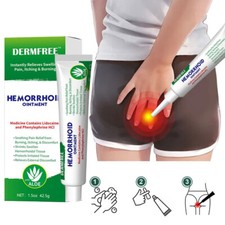 Herbal Haemorrhoid Cream Treatment Hemorrhoid Ointment Piles Pain Relief 42.5ml