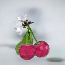 Swarovski Crystal IDYLLIA Bee and Cherry 5667550 NEW