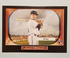 2020 Topps Archives ISAN DIAZ 1955 Bowman BLACK Rookie RC Insert #'D /99