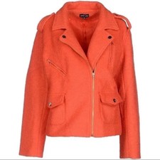 Sister Jane | Wool Blend Moto Bomber Jacket Size Small
