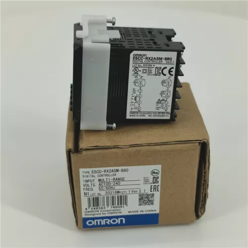 New E5CC-RX2ASM-880 Omron Temperature Controller No Communication RS-485 #