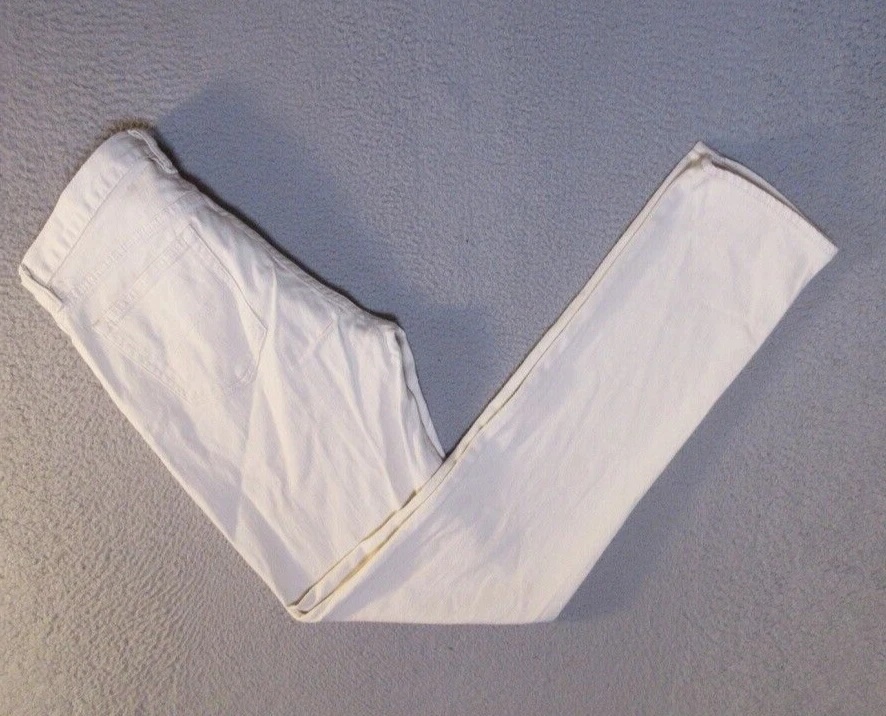 Pantalones de mezclilla deportivos Ralph Lauren 30 para hombre ajustados pierna recta elásticos medidas 32x33 Foto 4 de 4