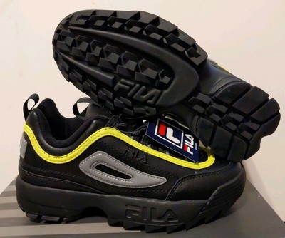 black and gold fila