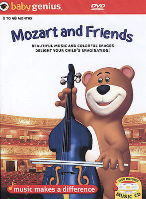 Baby Genius Mozart and Friends DVD & CD Learning