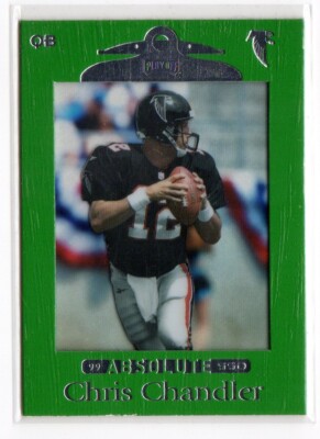 CHRIS CHANDLER 1999 PLAYOFF ABSOLUTE SSD GREEN PARALLEL #5 (ID