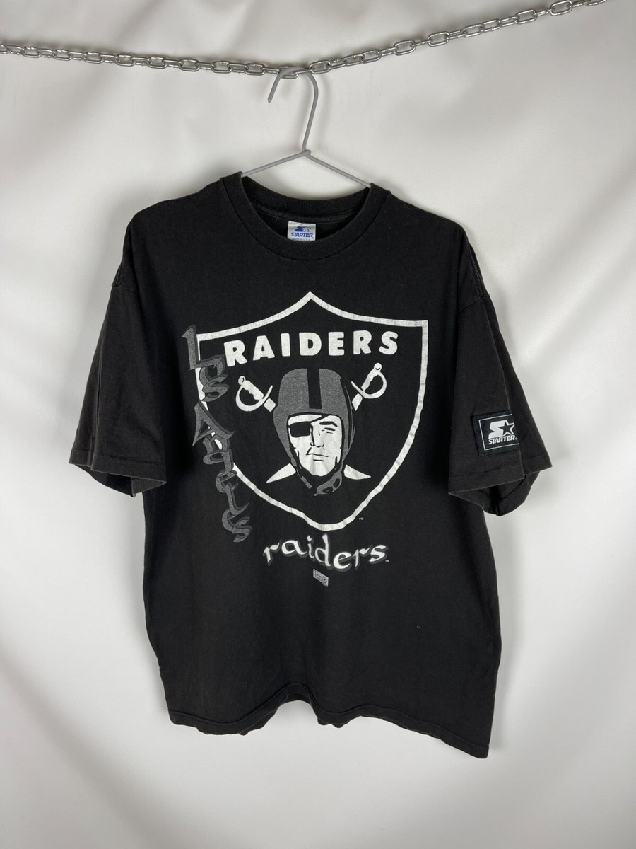 90s NFL LOS ANGELES RAIDERS Tシャツ シングル 90s Los Angeles RAIDERS T-shirt by Michael Johnson T's / NFL