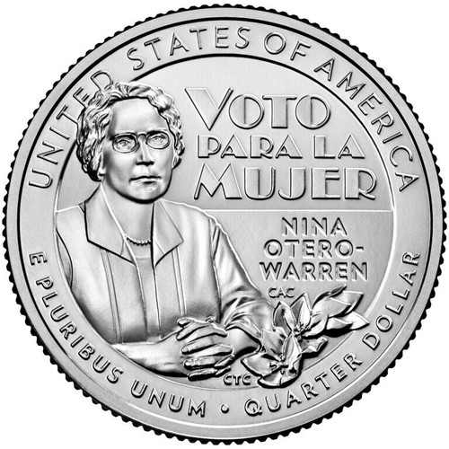 2022 D Quarters 1 Box UNCIRCULATED. Nina Otero-Warren American Women