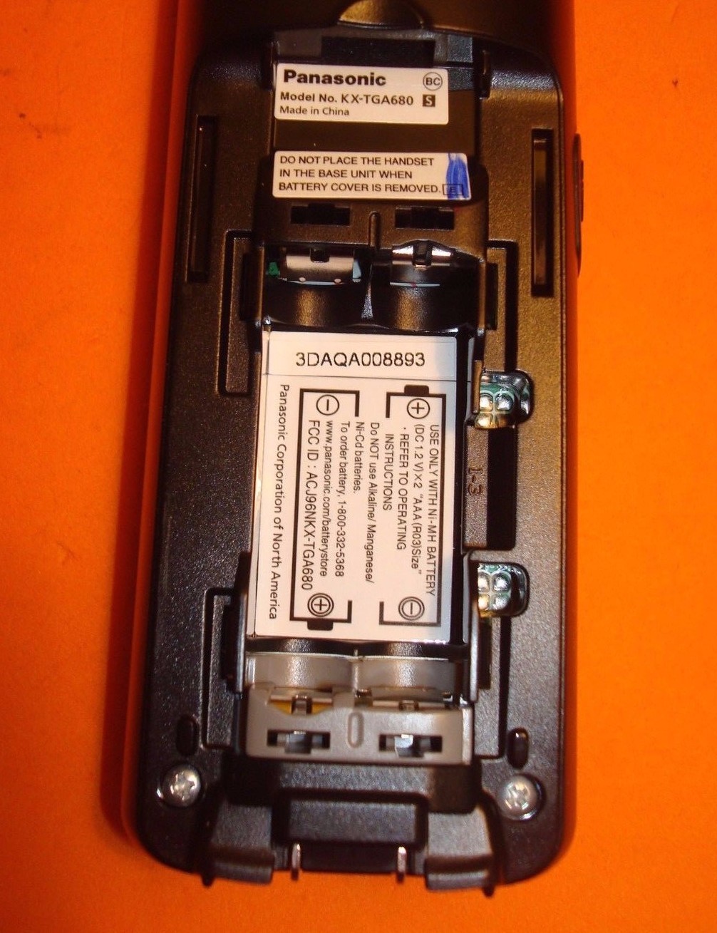 KXTGA680S PANASONIC HANDSET FOR KXTG6841 KXTG7841 KXTG7871 SER