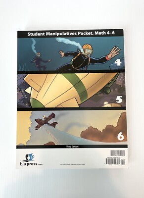 BJU Press Student Manipulatives Packet - Math 4-6 - Third Edition