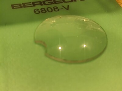 Replacement Sapphire Watch Glass Crystal 33.3mm  Fits Cartier Ballon Bleu 36mm 