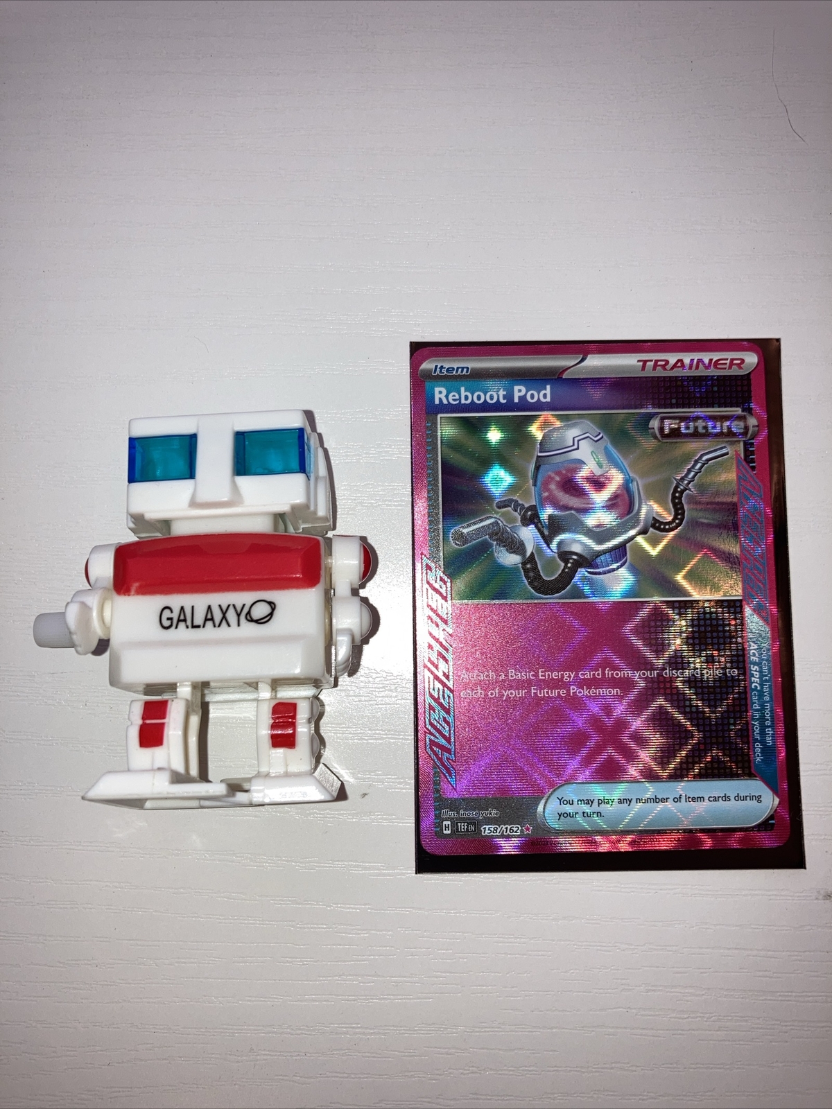 Reboot Pod Pokémon TCG Temporal Forces Ace Spec Rare Trainer 158/162 NM/Mint