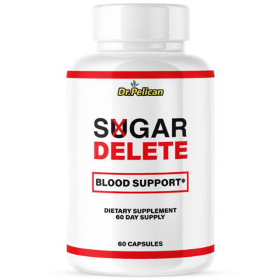 Sugar Delete- Cardiovascular Health, Blood Pressure & Sugar Support- 1 Bottle