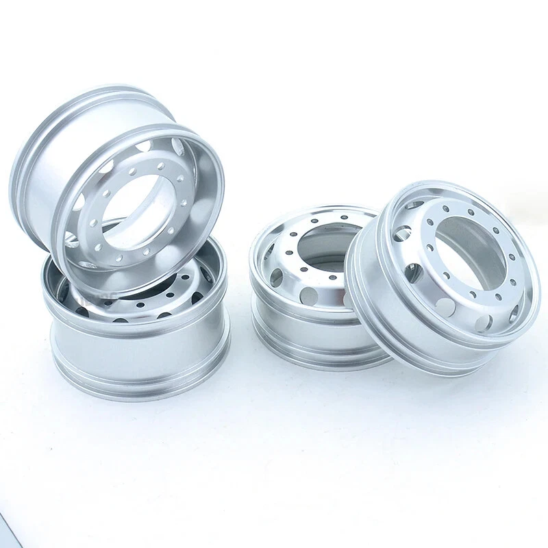 2pcs Metal 20mm/25mm Wheels Hub Rim for 1/14 Tamiya RC Truck SCANIA LESU Car - Image 3 of 4