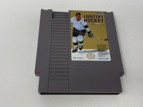 Wayne Gretzky Hockey (White Jersey/No Logo Variant) Rare NES Game & Manual MINT