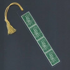 Horticulture & Gardening - Vintage Set of 4 Stamps Bookmark Unique L@@K!