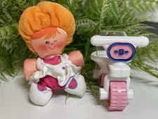 VTG 1987 Beth On Bike Smooshee, Fisher Price Smooshees