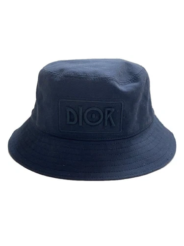 Petit seau à chapeau Christian Dior coton noir homme 033C906W4511 occasion