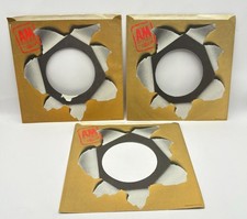 A M Records Company Sleeves 45 RPM Vinyl 7 Inch Lof of 3 Brown Red Logo