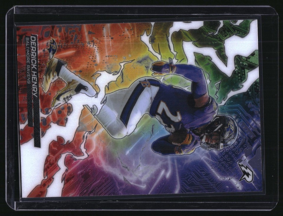 2025 Topps Resurgence Derrick Henry #CB-4 Circuit Breakers Baltimore Ravens