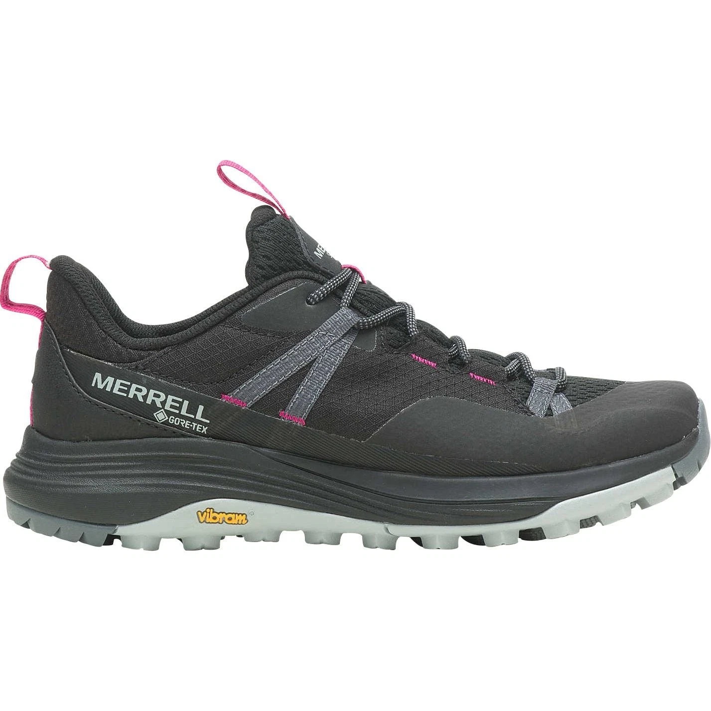 Merrell Siren 4 GORE-TEX Womens Walking Shoes Black Waterproof GTX Offroad
