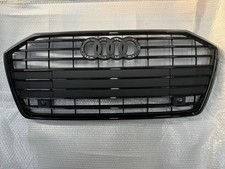 FRONT BUMPER GRILLE BLACK S LINE AUDI A6 2019 - 2023 4K0853651B 3FZ SHADOW NEW