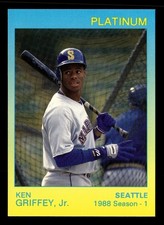 1991 STAR PLATINUM #56 KEN GRIFFEY JR. MARINERS