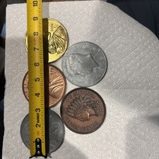 Huge 3” Coin Models. Collectors Items