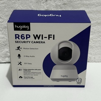 (Pair of) Security Camera Hugolog R6P Wi-fi, Indoor Security Camera