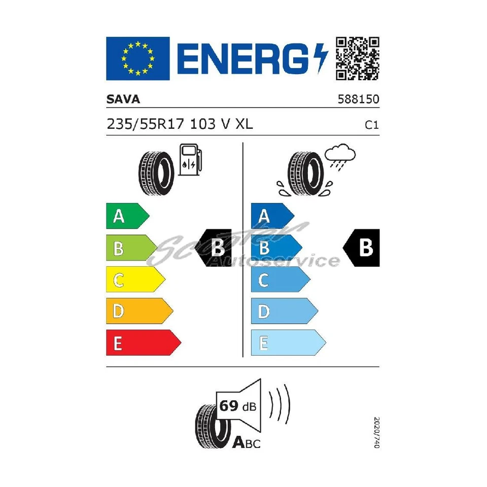 Sava 235/55 R17 103V Sommerreifen Intensa SUV 2 | 42563 - Bild 2 von 4