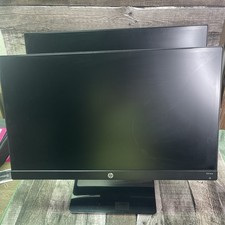 2-HP Pavilion 22CWA 22" IPS LCD Monitors 1920x1080 HDM Slim Bezel Tiltable Black